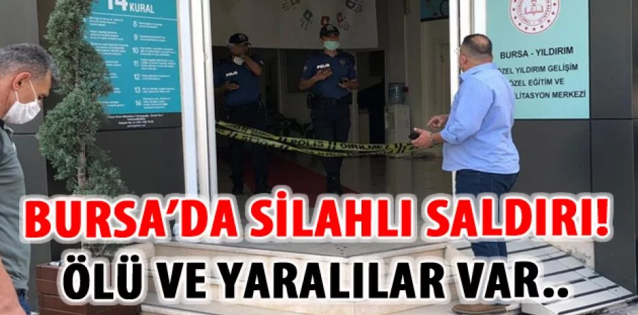 Bursa'da rehabilitasyon merkezinde kan aktı!