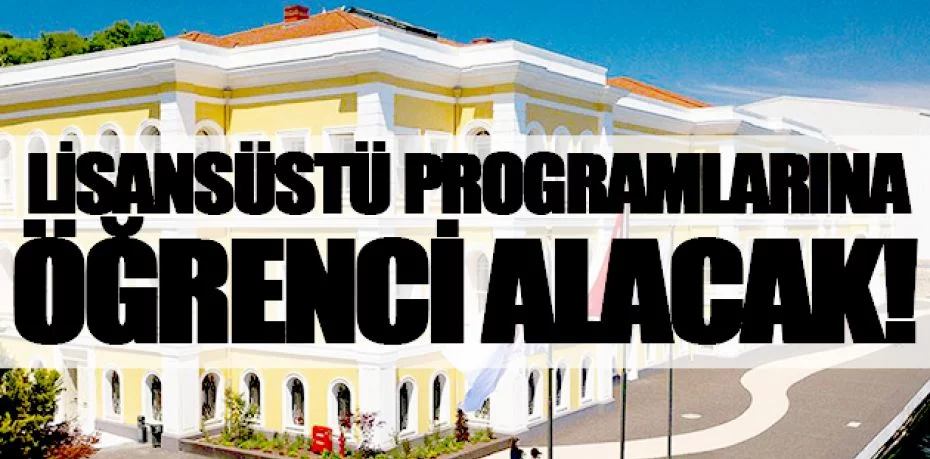 Hacettepe Üniversitesi Lisansüstü Eğitim Programlarına Öğrenci Alım Duyurusu