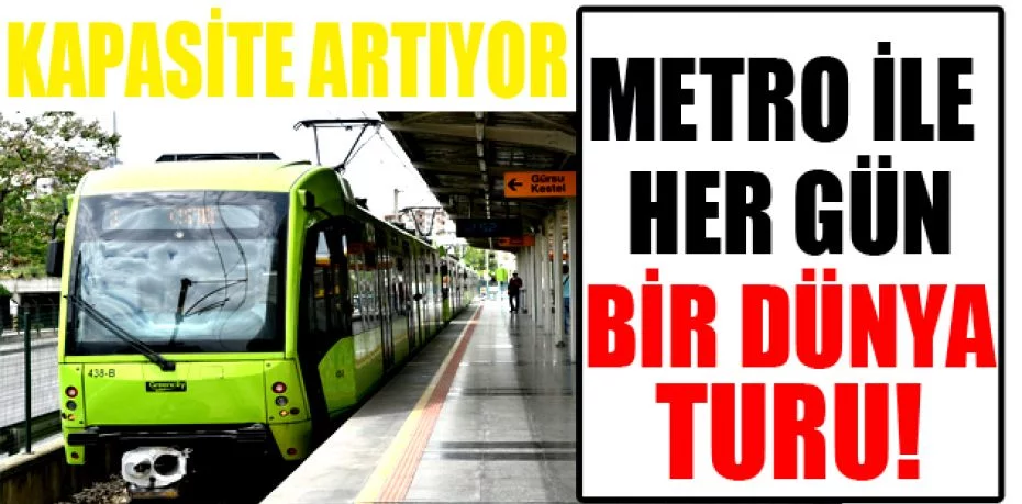 Metro ile her gün bir dünya turu