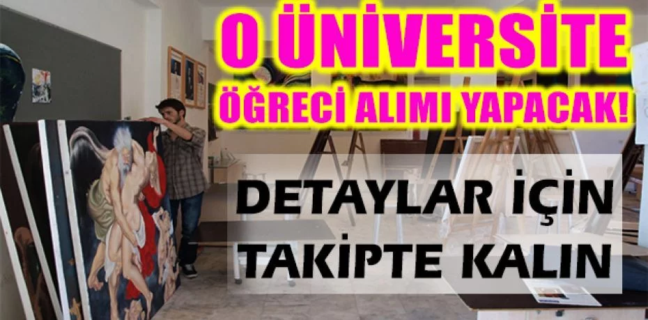 Ankara Üniversitesi Özel Yetenek Sınavı ile Öğrenci Alacak