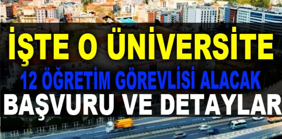 İzmir Kavram Meslek Yüksekokulu 12 öğretim görevlisi alacak