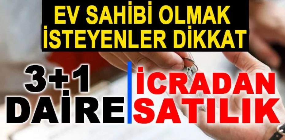 Hatay Kırıkhan'da 3+1 daire icradan satılıktır.