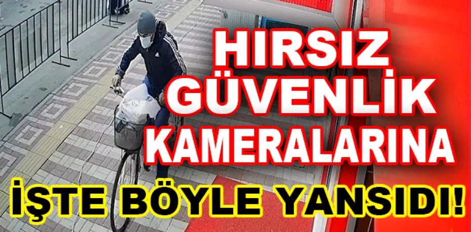 Bursa’da bisiklet hırsızlığı güvenlik kamerasına yansıdı