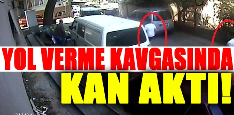 Bursa'da yol verme kavgasında böyle kavga ettiler: 2 yaralı