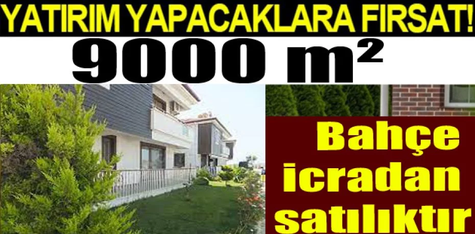 Malatya Kuluncak, Çayköy Mahallesinde 9000 m² bahçe icradan satılıktır