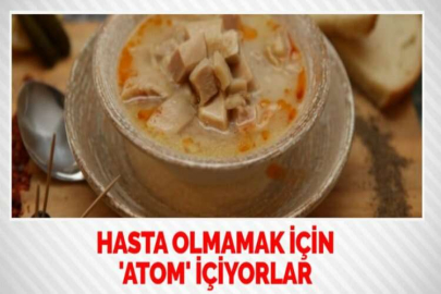 HASTA OLMAMAK İÇİN 'ATOM' İÇİYORLAR