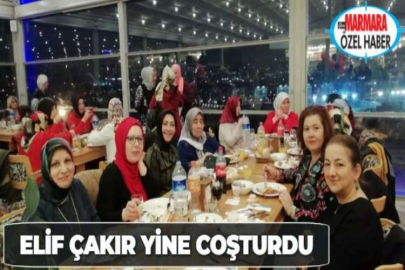 ELİF ÇAKIR YİNE COŞTURDU