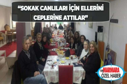 “SOKAK CANLILARI İÇİN ELLERİNİ CEPLERİNE ATTILAR”