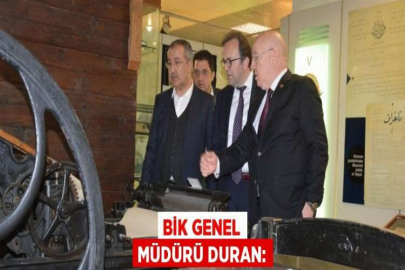 BİK GENEL MÜDÜRÜ DURAN: