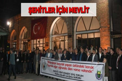 ŞEHİTLER İÇİN MEVLİT