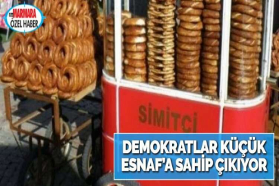 DEMOKRATLAR KÜÇÜK ESNAF’A SAHİP ÇIKIYOR