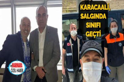 KARACAALİ, SALGINDA SINIFI GEÇTİ