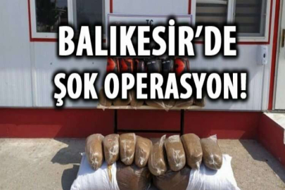 Balıkesir İl Jandarmadan Kaçak Tütün Operasyonu