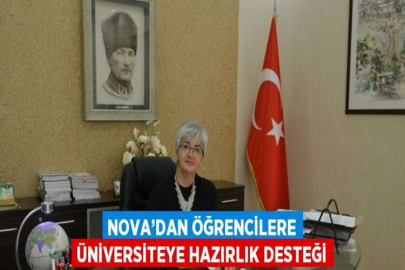 NOVA’DAN ÖĞRENCİLERE ÜNİVERSİTEYE HAZIRLIK DESTEĞİ