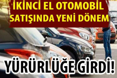 İkinci el otomobil satışlarında yeni düzeleme! Ekspertiz raporu zorunlu oldu