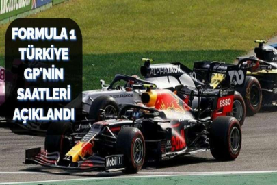 FORMULA 1 TÜRKİYE GP'NİN SAATLERİ AÇIKLANDI