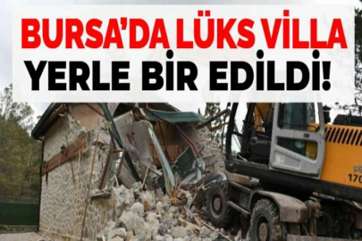 BURSA’DA LÜKS VİLLA