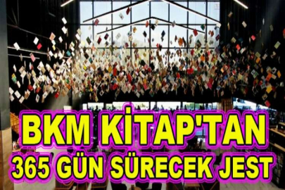 BKM Kitap'tan 365 gün sürecek jest