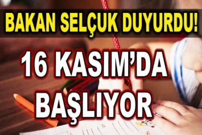 Son dakika! Bakan Selçuk duyurdu: 16 Kasım'da bir haftalık ara tatil başlıyor