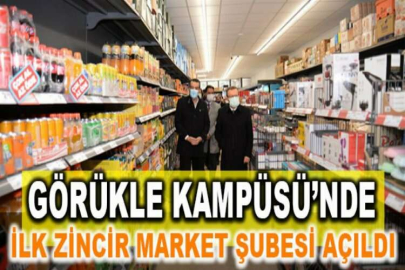Görükle Kampüsü’nde ilk zincir market şubesi açıldı
