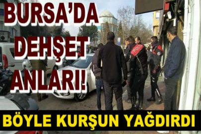 Yeşil Türbe önünde dehşet anları kamerada...Böyle kurşun yağdırdı