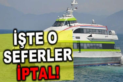 Bursa'da lodos nedeniyle bazı feribot seferleri iptal edildi