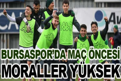 Bursaspor’da Altay maçı öncesi moraller yüksek