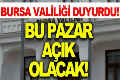 Bursa Valiliği açıkladı: Nilüfer İlçe Nüfus Müdürlüğü pazar açık olacak