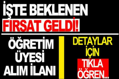 Erciyes Üniversitesi 31 Öğretim Üyesi alıyor