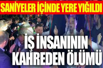 Saniyeler içinde yere yığıldı! İş insanının kahreden ölümü
