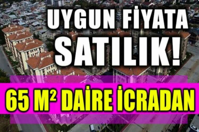 Küçükçekmece'de 65 m² daire icradan satılıktır (1/4 hissesi)