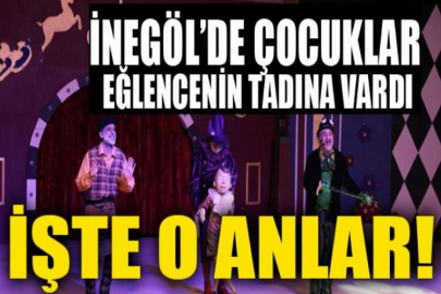 Çocuklar Pinokyo ile kahkahaya boğuldu