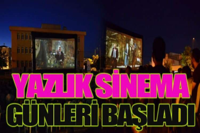Yıldırım'da yazlık sinema günleri başladı