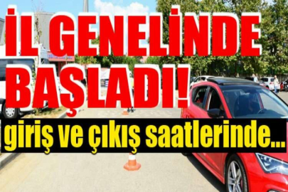 Bursa'da öğrenci servisleri denetlendi