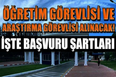 Ege Üniversitesi Öğretim Görevlisi ve Araştırma Görevlisi alım ilanı