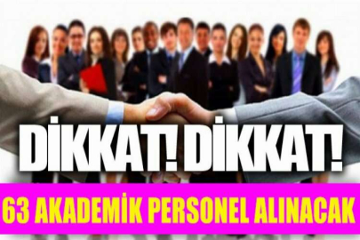 Üsküdar Üniversitesi 63 akademik personel alacak