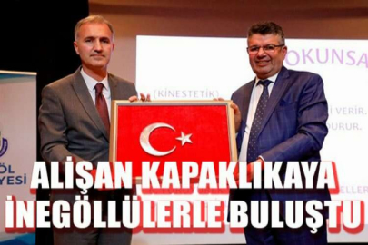 Alişan Kapaklıkaya İnegöllülerle buluştu