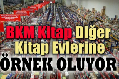 BKM Kitap diğer kitap evlerine örnek oluyor