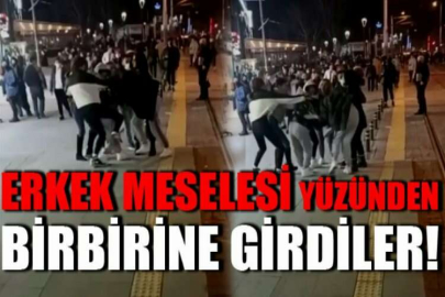 Bursa'da kızlar ''erkek'' yüzünden kavga ettiler