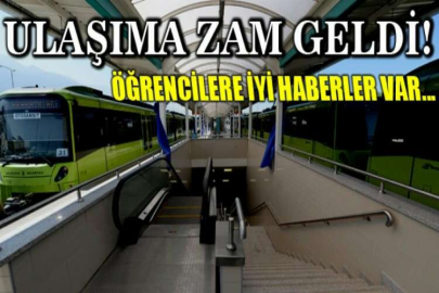 Bursa'da öğrenciler 2022'ye indirimli ulaşımla başladı