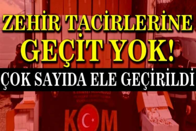 Uyuşturucu tacirlerine operasyon