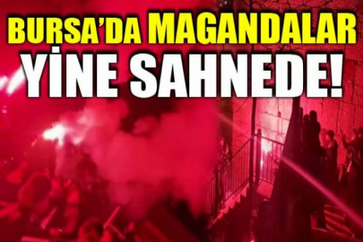 Bursalılar yeni yıla havai fişekler ve magandaların silahlarını ateşlemesiyle girdi