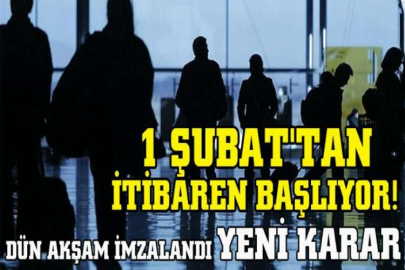 1 Şubat'tan itibaren başlıyor! İtalya ve Türkiye arasında seyahatlerde yeni dönem