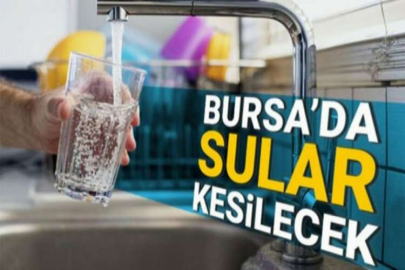 Mustafakemalpaşa'da su kesintisi