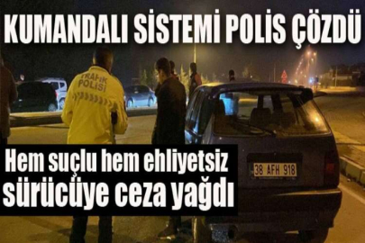 Kumandalı sistemi polis çözdü