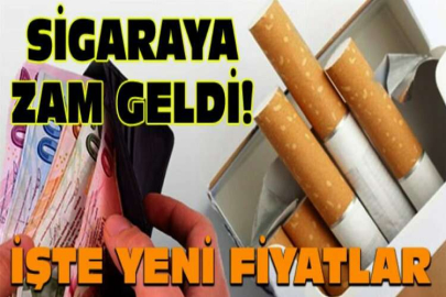 Sigaraya 2 lira zam!