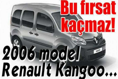 2006 model Renault Kangoo marka panelvan icradan satılıktır