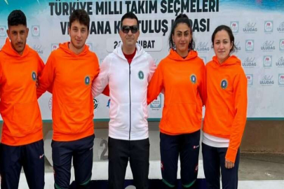 Bursalı 4 sporcuya milli davet