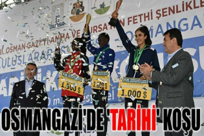 Osmangazi'de 'Tarihi' koşu