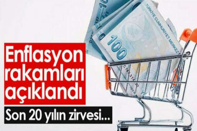 Mayıs ayı enflasyon rakamları açıklandı! Son 24 yılın zirvesi...